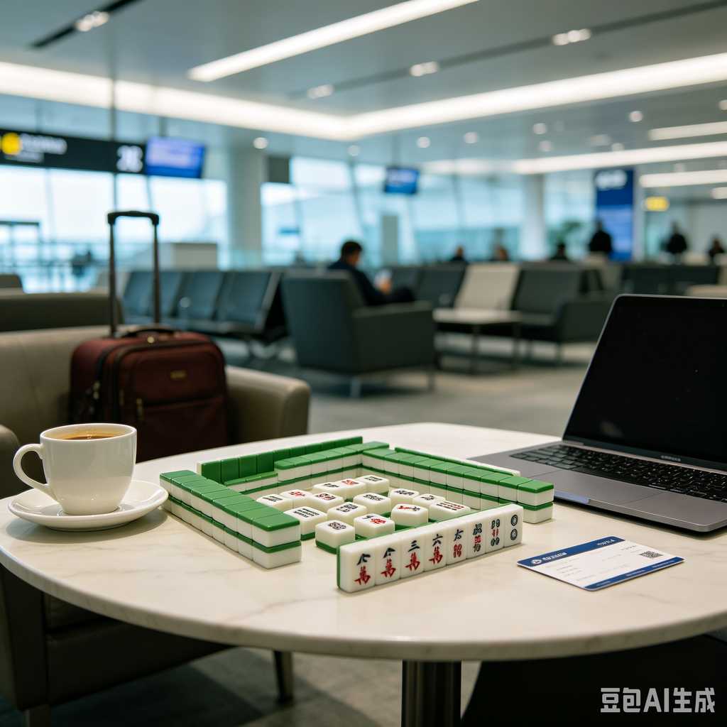 gradient blue mahjong tiles