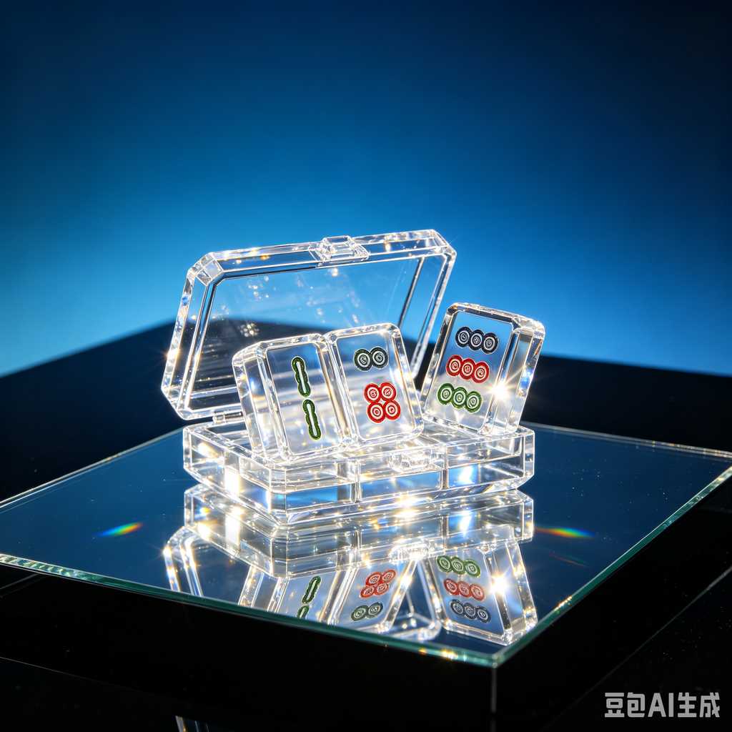 mini mahjong tiles keychain
