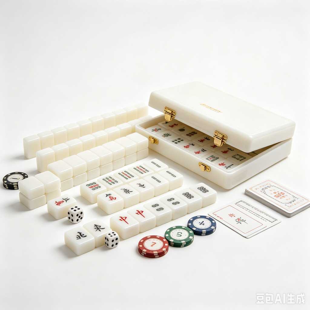 desktop decoration mahjong set