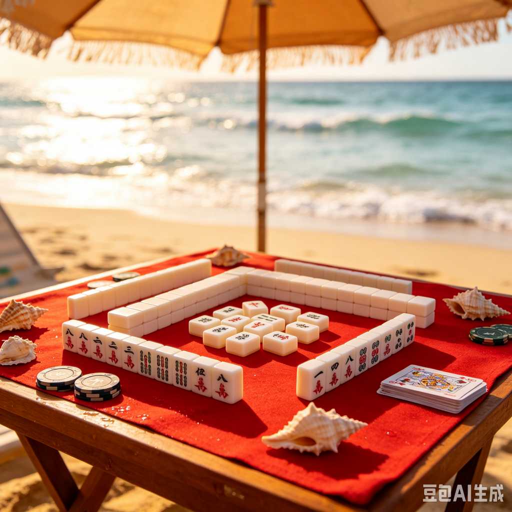 metallic finish mahjong set